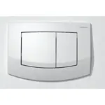 Tece Ambia ovládacie tlačidlo z plastu v bielej farbe 9240240 9.240.240