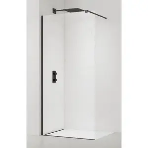 Sprchová zástena Walk-in 130 cm SAT PVD Gun metal SATBWI130PRGM