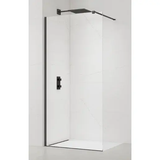 Sprchová zástena Walk-in 130 cm SAT PVD Gun metal SATBWI130PRGM