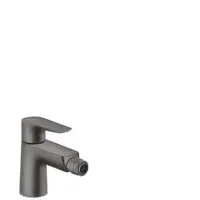 Hansgrohe Talis E bidetová batéria s výpusťou kartáčovaný černý chrom 71720340