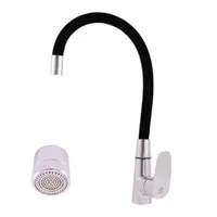 RAV SLEZÁK Amur drezová batéria so silikónovým ramienkom čierna / chróm am719.0/11c AM719.011C