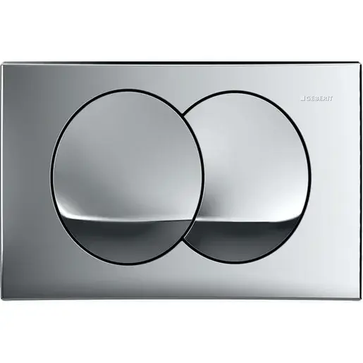 Geberit Delta Zero ovládacie tlačidlo delta20 plast chróm 115.100.21.5