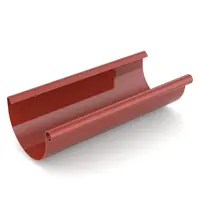 Okapový žlab 125 mm 4 m Bryza červená