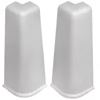 Vonkajší rohovník Hi-Line 9003 biela lesk – 2 ks