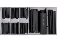 Súprava čiernych zmršťovacích hadičiek Waart 127 KS