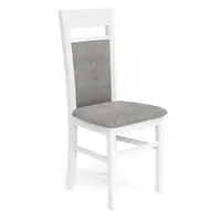 Stolička Gerard 2 drevo/tkanina biela/inari 91 46x52x96