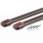 Vitrážky hnedý 80-140cm