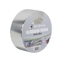 Hliniková páska 50mmx50m střibrná