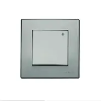 ŁP-4L Krížový vypínač strieborná metalíza