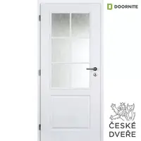Interiérové dveře Aulida 2/3 Sklo Bílé 70L