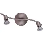 Stropné bodové svietidlo GU1001J-2S Saténový chróm LS2