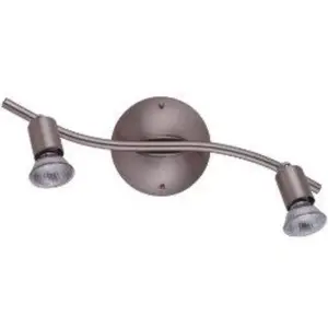 Stropné bodové svietidlo GU1001J-2S Saténový chróm LS2