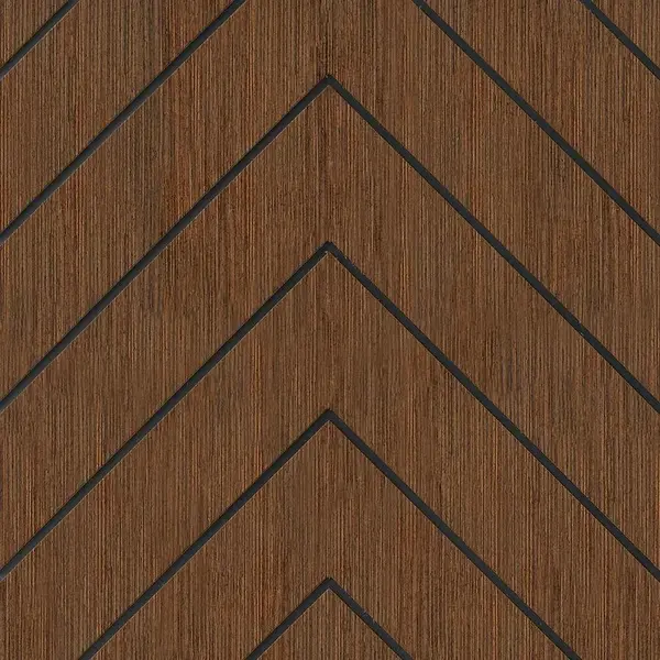 Frézovaný panel Quadro Abeto wenge 40x40 cm MDF