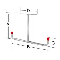 Závesný Hák Stropný 293x430x95x180