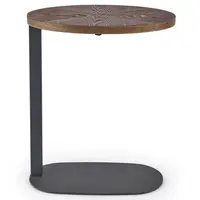 Konferenčný stolík Delphi orech/čierna 48