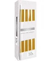 Sviečka kužeľ S30 A10 zlatá 213