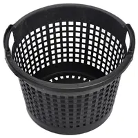 Záhradný kôš čierny 400 mm