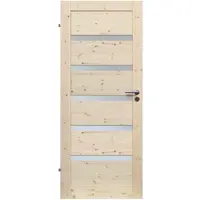 Interiérové dveře Wezuwiusz 5S 70L sukaté nelakované