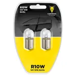Žárovka 12V 10W R10W BA15S Coyote Vision 2 ks Blistr