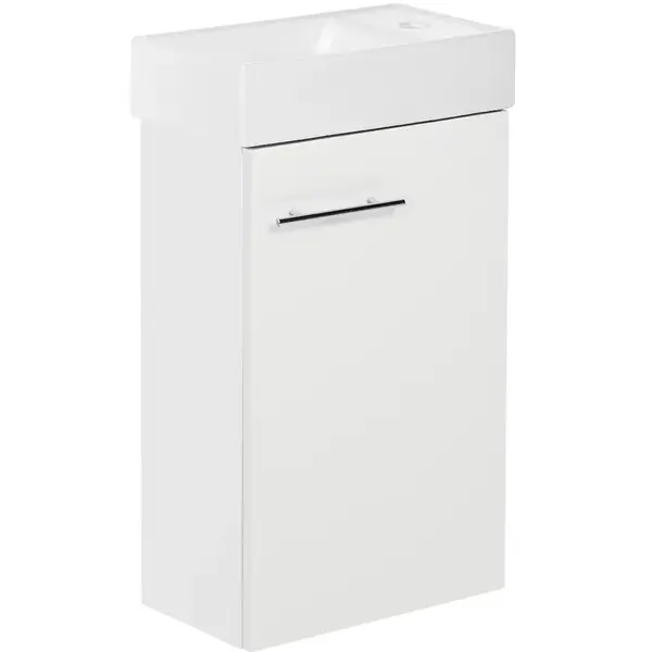 Kúpeľňová zostava Smart D40 1D0S biela