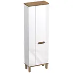 Vysoká Skrinka Ovo 60 3d Biela