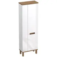 Vysoká Skrinka Ovo 60 3d Biela