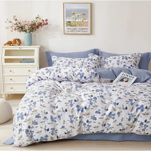 Posteľná bielizeň bavlnený satén ALBS-01335B 140x200 Lasher