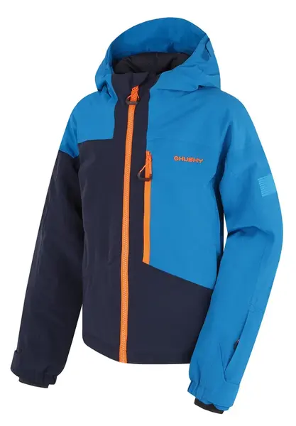 Husky Gomez Kids 140-146, blue/black blue Dětská ski bunda