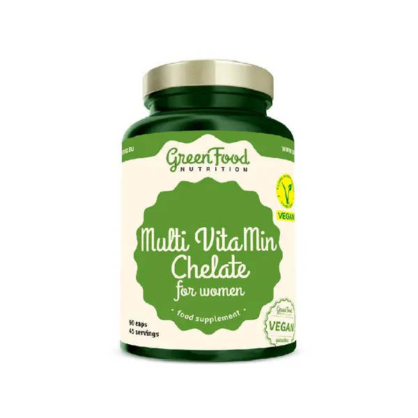 GreenFood Nutrition Multi Vitamin for women 90 kapslí