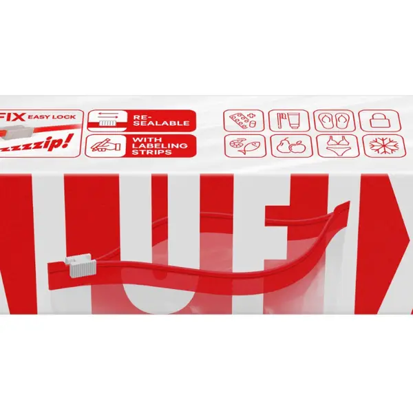 Alufix Sáčky se zipem Mix 1 l + 3 l + 6 l 15 ks