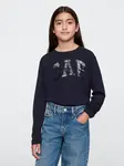 GAP  Dievčenské tričko s flitrovým logom 628694-01 Veľkosť: M