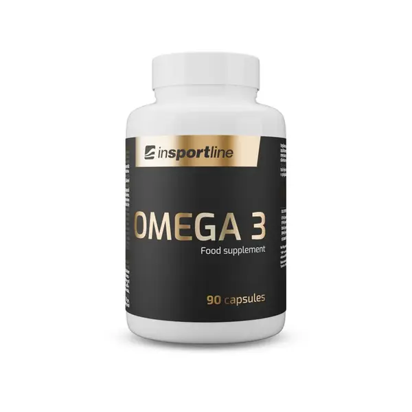 Doplněk stravy inSPORTline Omega 3, 90 kapslí