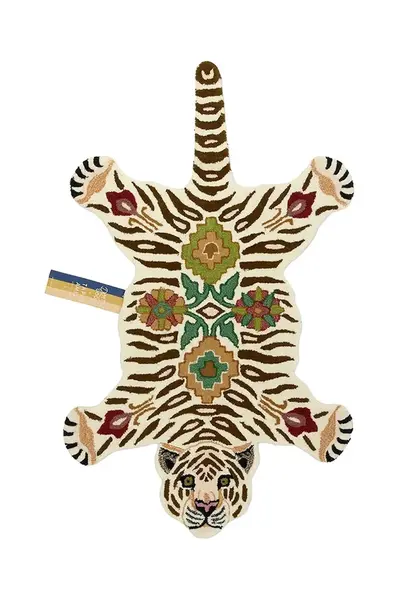 Vlněný koberec Doing Goods Jill Tiger 150 x 90 x 2 cm více barev