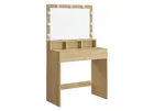 Toaletní stolek se zrcadlem a osvětlením WESO SONOMA 80x140 cm