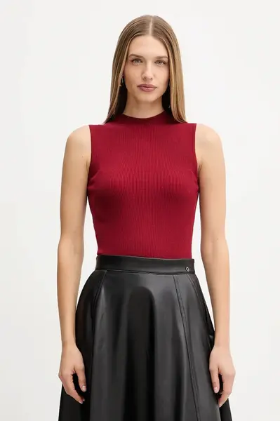 Vesta BOSS černá barva, s pologolfem, 50473237