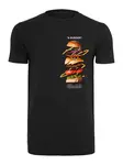 Mister Tee Tričko 'A Burger'  zmiešané farby / čierna