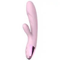 Sexy Elephant Nahřívací vibrátor s výběžkem na klitoris Lissy 20,5cm