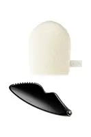 Sada: destička gua sha a rukavice na odličování GLOV Face Architecture Set