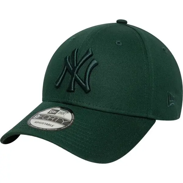 New Era NEW YORK YANKEES MLB LEAGUE ESSENTIAL 9FORTY Kšiltovka, tmavě zelená, velikost UNI
