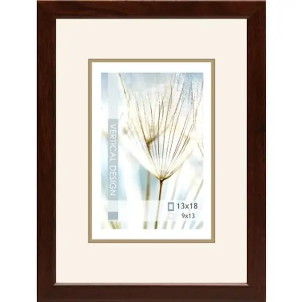 Fotorámeček Giulia 13x18 cm, hnědý