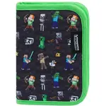 BAAGL MINECRAFT Školní penál, zelená, velikost