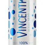 Vincentka Přírodní minerální voda plech 250 ml