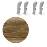 Spojka k soklu Naturel dub starý , PVC dĺžka 0,5 cm, výška hrany 56 mm, NATNGTF19