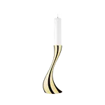 Podlahový svícen Cobra, 40 cm, zlatý - Georg Jensen