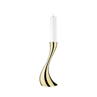 Podlahový svícen Cobra, 40 cm, zlatý - Georg Jensen