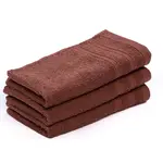 Dětský ručník Bella tmavě hnědý 30x50 cm