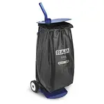 Stojan na odpadkové pytle na kolečkách, pro pytle 120 l