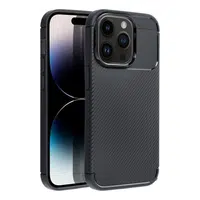 Zadní kryt Case CARBON PREMIUM pro Apple iPhone 16, černá