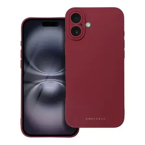 Zadní ochranný kryt ROAR case LUNA pro Apple iPhone 16 Plus, červená
