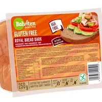 Balviten Royal Dark Bread bezlepkový chléb tmavý krájený 250 g